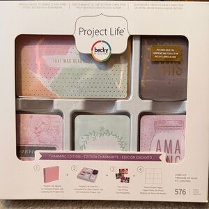 Project Life Charming Edition Core Kit - Pink/Mint/Gray